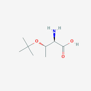 molecular formula C8H17NO3 B554730 H-D-Thr(tbu)-OH CAS No. 201274-81-9