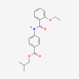 isobutyl 4-[(2-ethoxybenzoyl)amino]benzoate