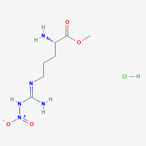 B554742 Methyl N5-(imino(nitroamino)methyl)-L-ornithine monohydrochloride CAS No. 51298-62-5