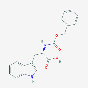 molecular formula C19H18N2O4 B554779 苄氧羰基色氨酸 CAS No. 7432-21-5