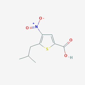 5-isobutyl-4-nitro-2-thiophenecarboxylic acid