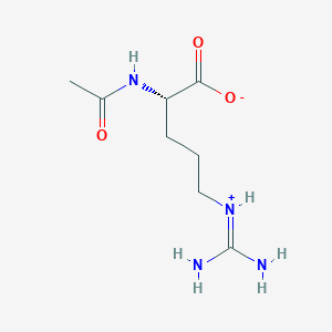 molecular formula C8H16N4O3 B554826 N-乙酰基-L-精氨酸 CAS No. 155-84-0