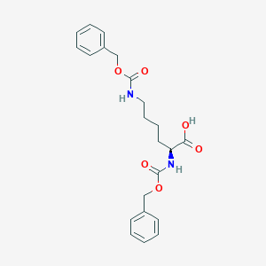 molecular formula C22H26N2O6 B554834 Z-Lys(Z)-OH CAS No. 405-39-0