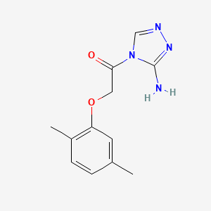 4-[(2,5-dimethylphenoxy)acetyl]-4H-1,2,4-triazol-3-amine