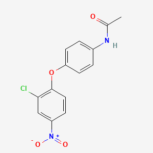 N-[4-(2-chloro-4-nitrophenoxy)phenyl]acetamide