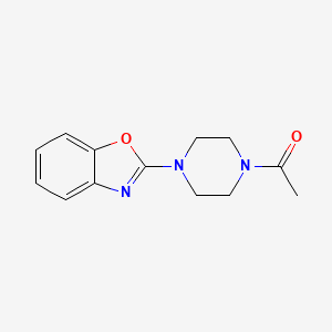 2-(4-acetylpiperazin-1-yl)-1,3-benzoxazole