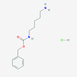 molecular formula C13H21ClN2O2 B554899 N-Z-1,5-戊二胺盐酸盐 CAS No. 18807-74-4