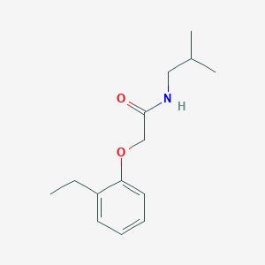molecular formula C14H21NO2 B5549104 2-(2-乙基苯氧基)-N-异丁基乙酰胺 