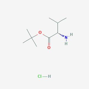 molecular formula C9H20ClNO2 B554923 L-缬氨酸叔丁酯盐酸盐 CAS No. 13518-40-6