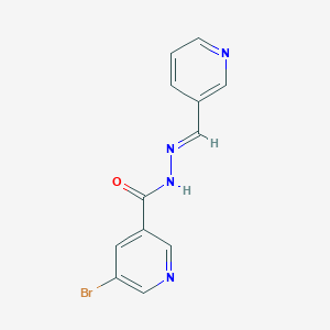 5-bromo-N'-(3-pyridinylmethylene)nicotinohydrazide