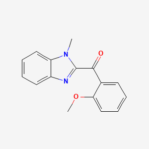 (2-methoxyphenyl)(1-methyl-1H-benzimidazol-2-yl)methanone