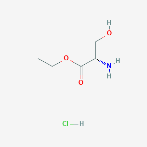 molecular formula C5H12ClNO3 B554953 L-丝氨酸乙酯盐酸盐 CAS No. 26348-61-8