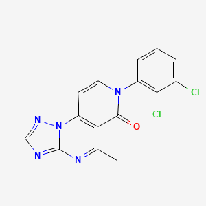 7-(2,3-dichlorophenyl)-5-methylpyrido[3,4-e][1,2,4]triazolo[1,5-a]pyrimidin-6(7H)-one