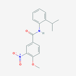 N-(2-isopropylphenyl)-4-methoxy-3-nitrobenzamide
