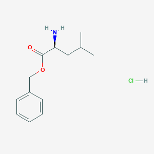 molecular formula C13H20ClNO2 B555006 (S)-苯甲基 2-氨基-4-甲基戊酸盐酸盐 CAS No. 2462-35-3