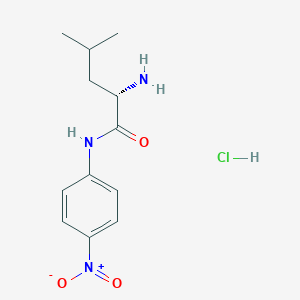 (S)-2-Amino-4-methyl-N-(4-nitrophenyl)pentanamide hydrochloride