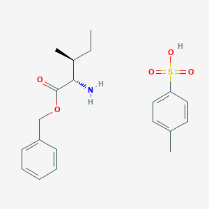 molecular formula C20H27NO5S B555017 O-Benzyl-L-isoleucine toluene-p-sulphonate CAS No. 16652-75-8