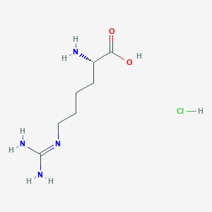molecular formula C7H17ClN4O2 B555027 L-Homoarginine hydrochloride CAS No. 1483-01-8
