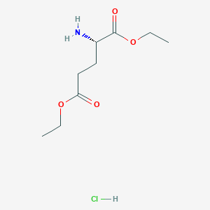 molecular formula C9H18ClNO4 B555041 Diethyl L-glutamate hydrochloride CAS No. 1118-89-4