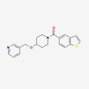 3-({[1-(1-benzothien-5-ylcarbonyl)-4-piperidinyl]oxy}methyl)pyridine