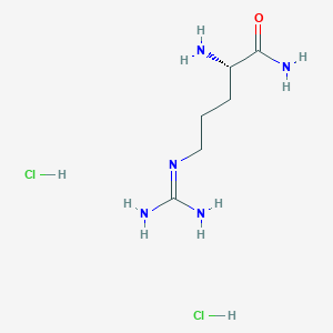 B555091 (S)-2-Amino-5-guanidinopentanamide dihydrochloride CAS No. 14975-30-5