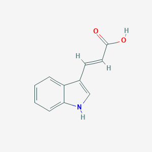 molecular formula C11H9NO2 B555152 3-吲哚丙烯酸 CAS No. 29953-71-7