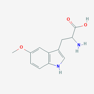 molecular formula C12H14N2O3 B555189 5-甲氧基-dl-色氨酸 CAS No. 28052-84-8