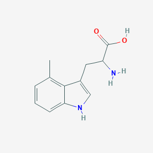 molecular formula C12H14N2O2 B555195 4-Methyl-DL-Tryptophan CAS No. 1954-45-6