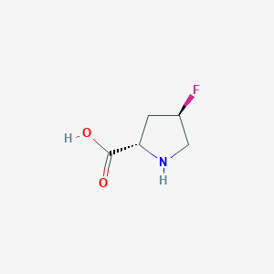 (2S,4R)-4-fluoropyrrolidine-2-carboxylic acid