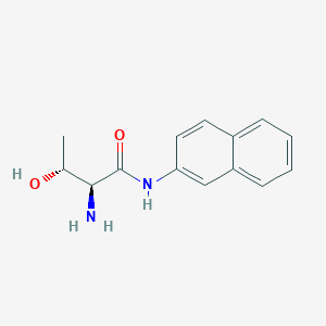molecular formula C14H16N2O2 B555200 L-苏氨酸β-萘酰胺 CAS No. 729-25-9