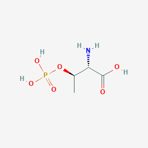 molecular formula C4H10NO6P B555207 O-磷酸-L-苏氨酸 CAS No. 1114-81-4