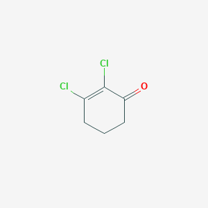molecular formula C6H6Cl2O B055521 2,3-Dichloro-2-cyclohexen-1-one CAS No. 120569-12-2