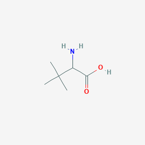 molecular formula C6H13NO2 B555212 DL-叔丁氨酸 CAS No. 33105-81-6