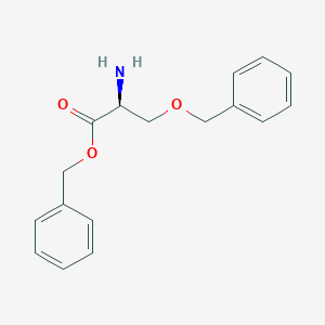 molecular formula C17H19NO3 B555222 (S)-苄基2-氨基-3-(苄氧基)丙酸酯 CAS No. 67321-05-5