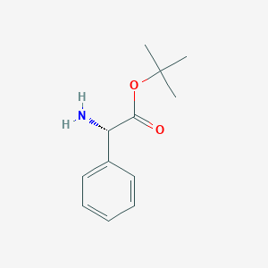 B555236 (S)-tert-Butyl 2-amino-2-phenylacetate CAS No. 53934-78-4