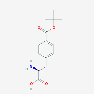 molecular formula C14H19NO4 B555254 4-叔丁氧羰基-L-苯丙氨酸 CAS No. 218962-77-7