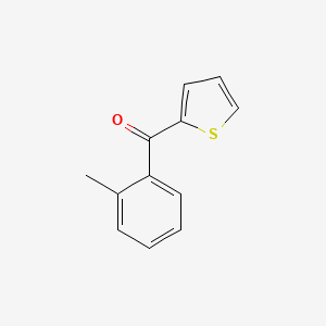 molecular formula C12H10OS B5552698 (2-methylphenyl)(2-thienyl)methanone 