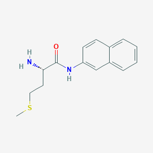 molecular formula C15H18N2OS B555270 L-蛋氨酸 β-萘酰胺 CAS No. 7424-16-0