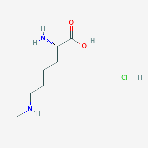 molecular formula C7H17ClN2O2 B555281 甲基-L-赖氨酸盐酸盐 CAS No. 7622-29-9
