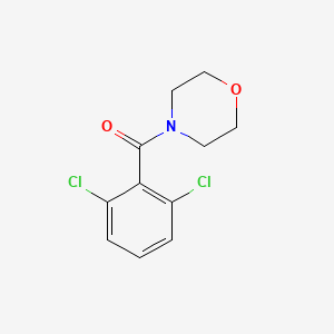 molecular formula C11H11Cl2NO2 B5552959 4-(2,6-二氯苯甲酰)吗啉 