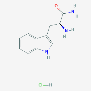 B555304 (S)-2-Amino-3-(1H-indol-3-yl)propanamide hydrochloride CAS No. 5022-65-1