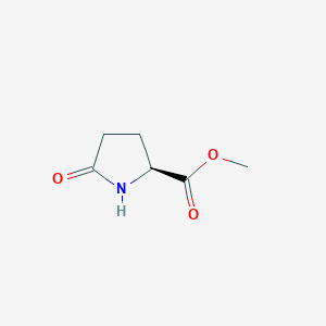molecular formula C6H9NO3 B555319 Methyl 5-oxo-L-prolinate CAS No. 4931-66-2