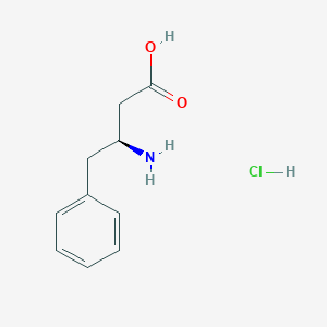 molecular formula C10H14ClNO2 B555401 (S)-3-氨基-4-苯基丁酸盐酸盐 CAS No. 138165-77-2