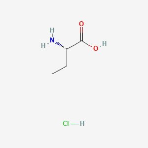 molecular formula C16H21NO6 B555429 (s)-2-氨基丁酸盐酸盐 CAS No. 5959-29-5