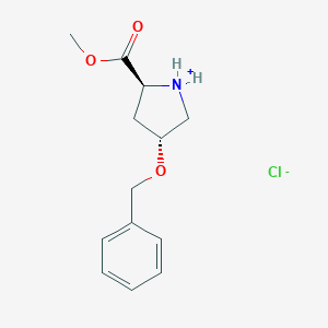 molecular formula C13H18ClNO3 B555438 盐酸-H-Hyp(bzl)-ome CAS No. 66831-17-2