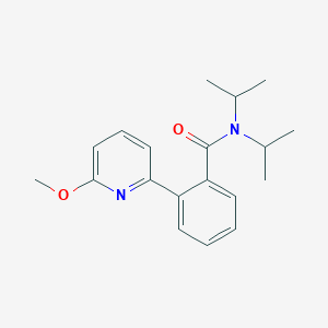 molecular formula C19H24N2O2 B5554468 N,N-diisopropyl-2-(6-methoxypyridin-2-yl)benzamide 