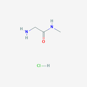 molecular formula C3H9ClN2O B555458 2-氨基-N-甲基乙酰胺盐酸盐 CAS No. 49755-94-4