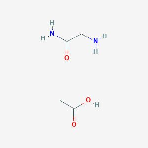 molecular formula C2H6N2O · C2H4O2 B555459 2-氨基乙酰胺乙酸盐 CAS No. 105359-66-8