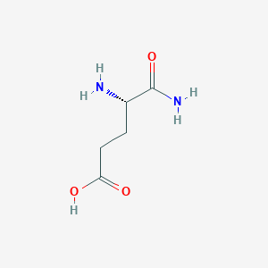 B555469 Isoglutamine CAS No. 636-65-7