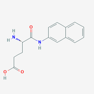 molecular formula C21H22BrI2NO5 B555470 谷氨酸 β-萘酰胺 CAS No. 635-86-9